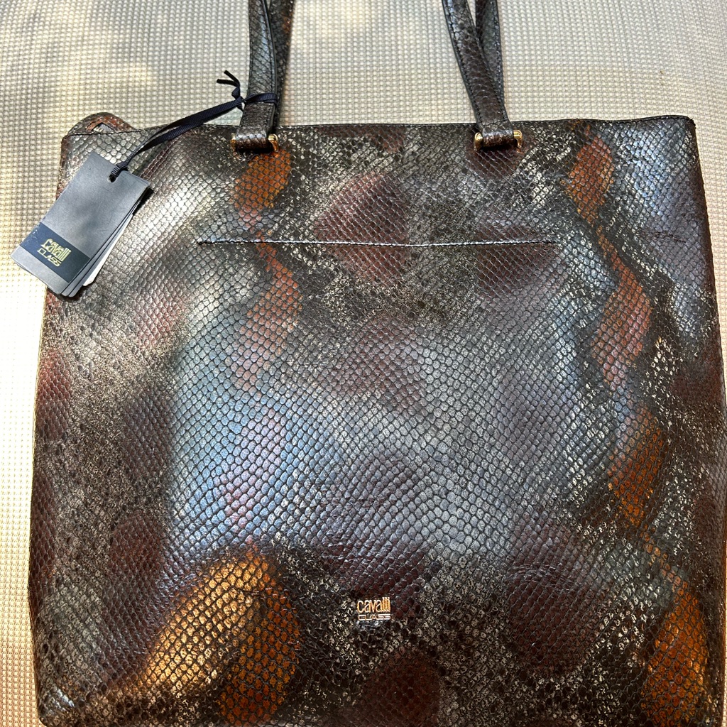 Cavalli Class Brand New Leather Bag Cavalli Class Brand New Leather Bag